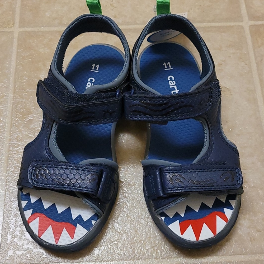 Carter's light up dino shoes